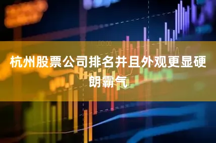 杭州股票公司排名并且外观更显硬朗霸气