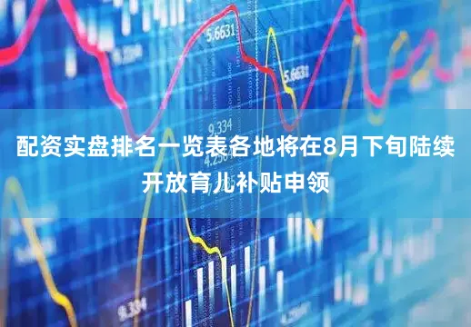 配资实盘排名一览表各地将在8月下旬陆续开放育儿补贴申领